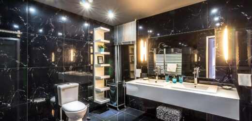 Piękne i praktyczne oświetlenie w łazience